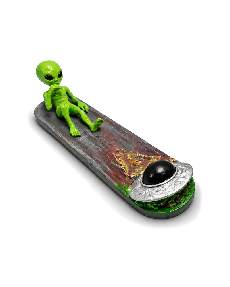 Abdução, incensário alien — cor Verde